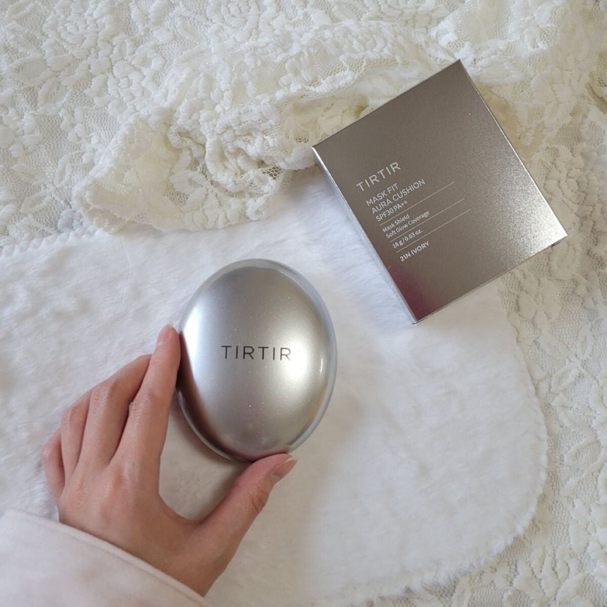 マスクフィットオーラクッション/TIRTIR(ティルティル)/クッションファンデーションを使ったクチコミ(1枚目)