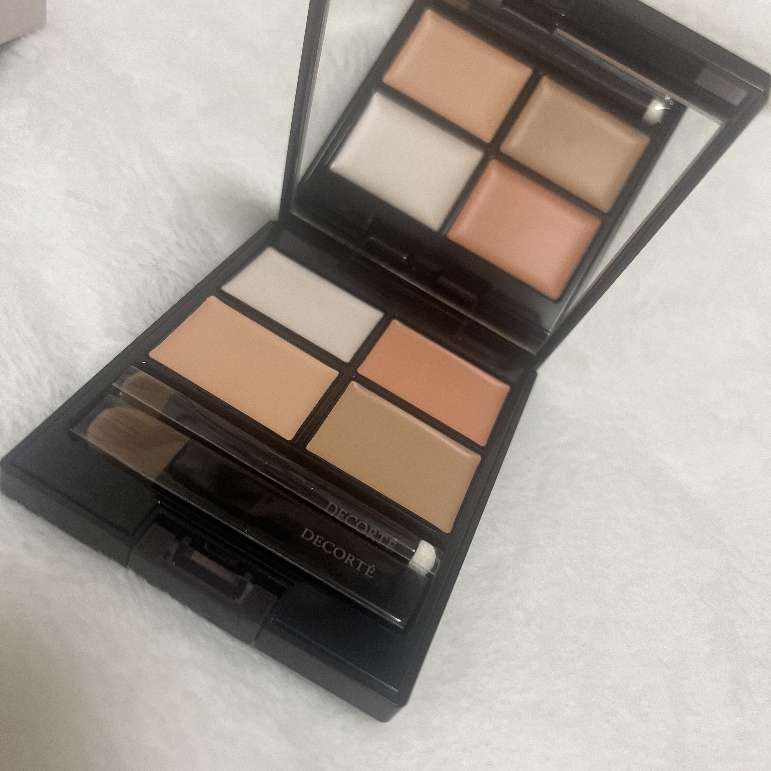 トーンパーフェクティング パレット/DECORTÉ/パレットコンシーラーを使ったクチコミ（3枚目）