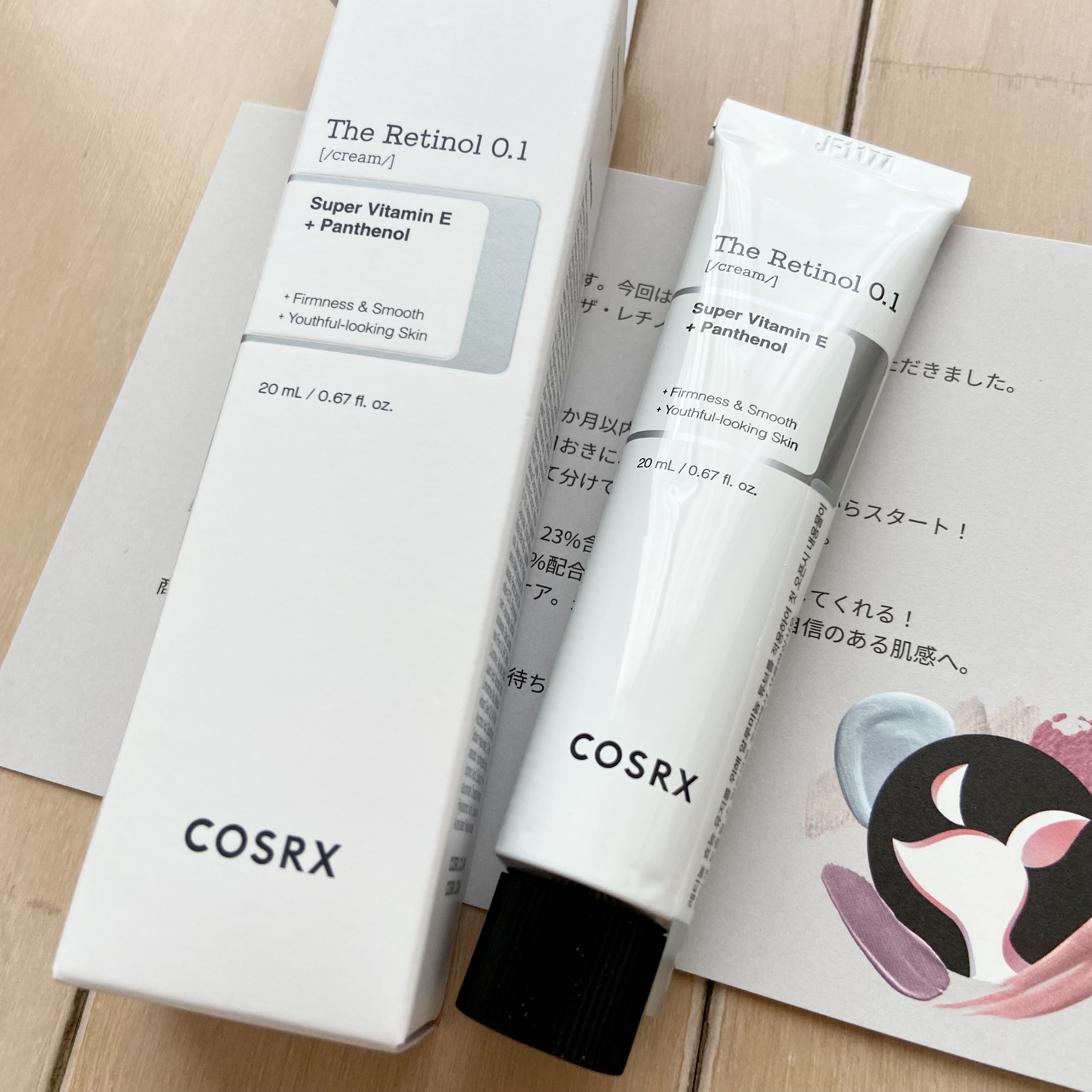 RXザ・レチノール0.1クリーム/COSRX/フェイスクリームを使ったクチコミ（3枚目）