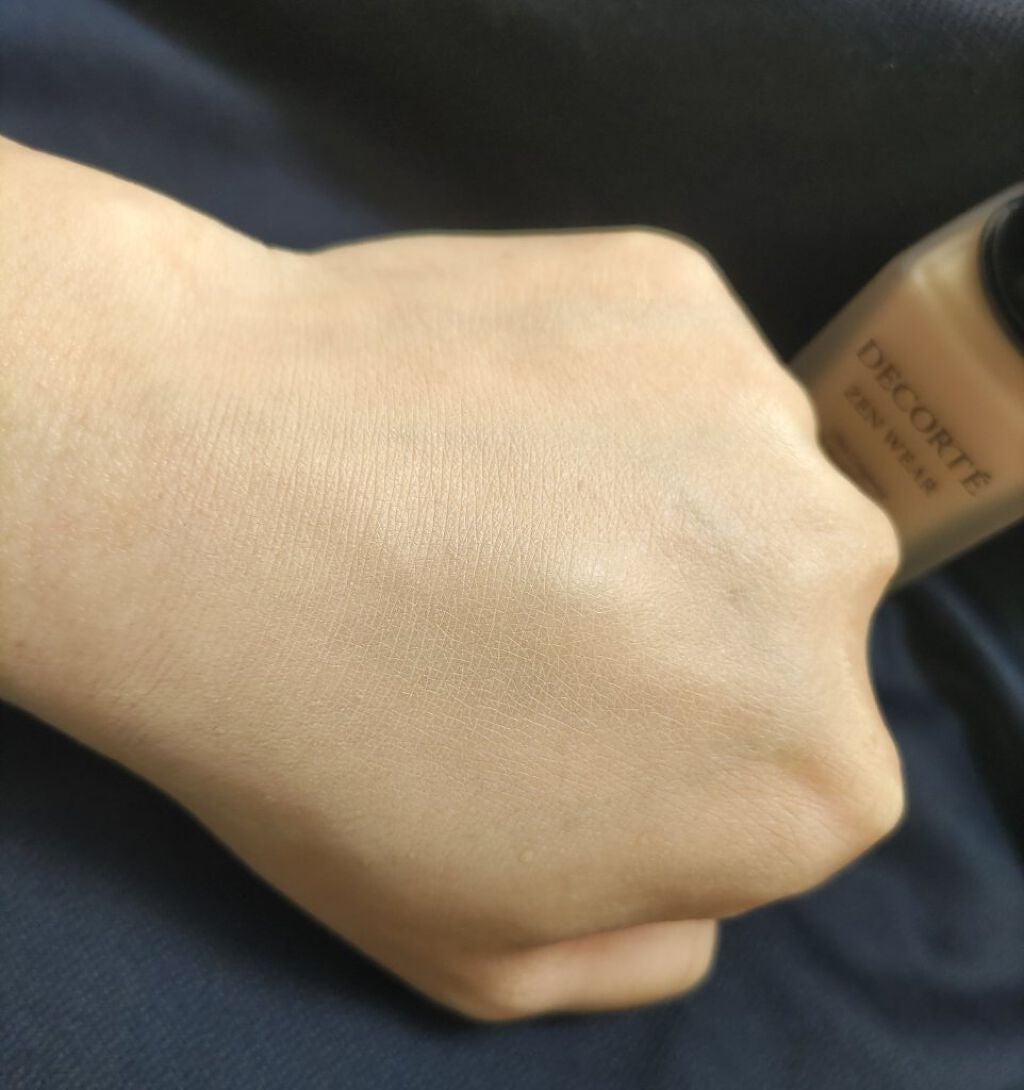 ゼン ウェア フルイド/DECORTÉ/リキッドファンデーションを使ったクチコミ(7枚目)