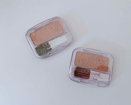 ナチュラル チークN/CEZANNE/パウダーチークを使ったクチコミ(1枚目)