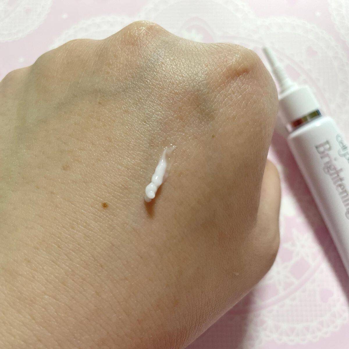 Brightning Crystal/セルピュア/フェイスクリームを使ったクチコミ(2枚目)