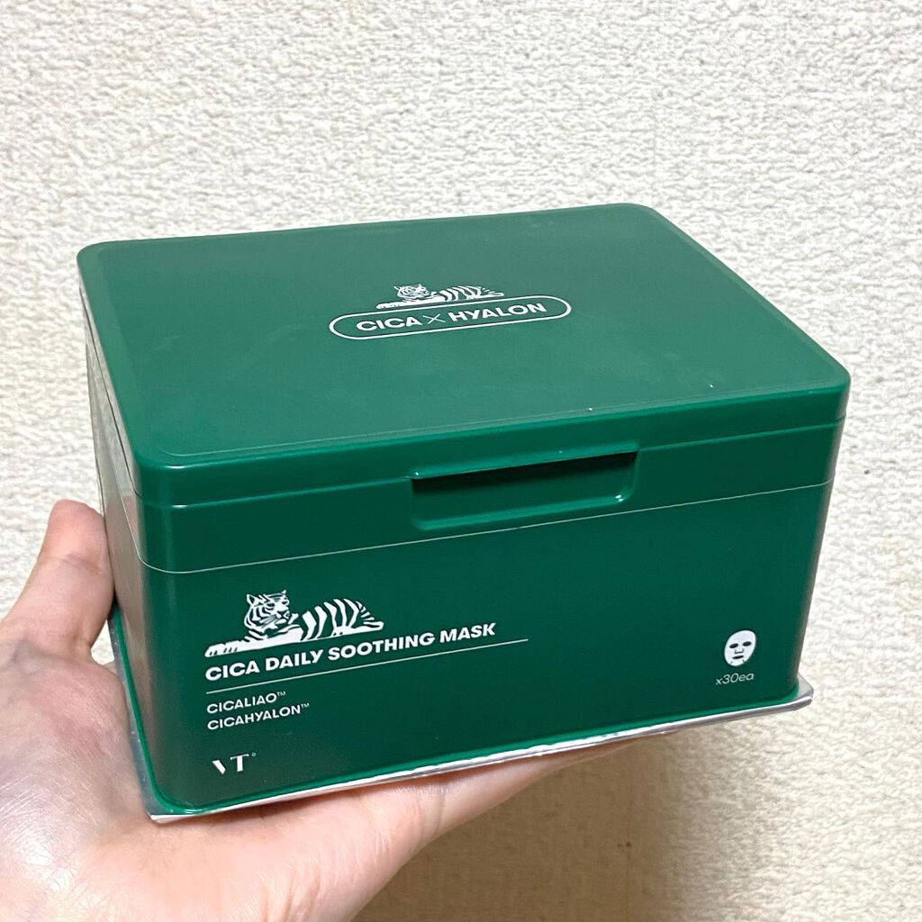 CICA デイリースージングマスク/VT/シートマスク・パックを使ったクチコミ（1枚目）