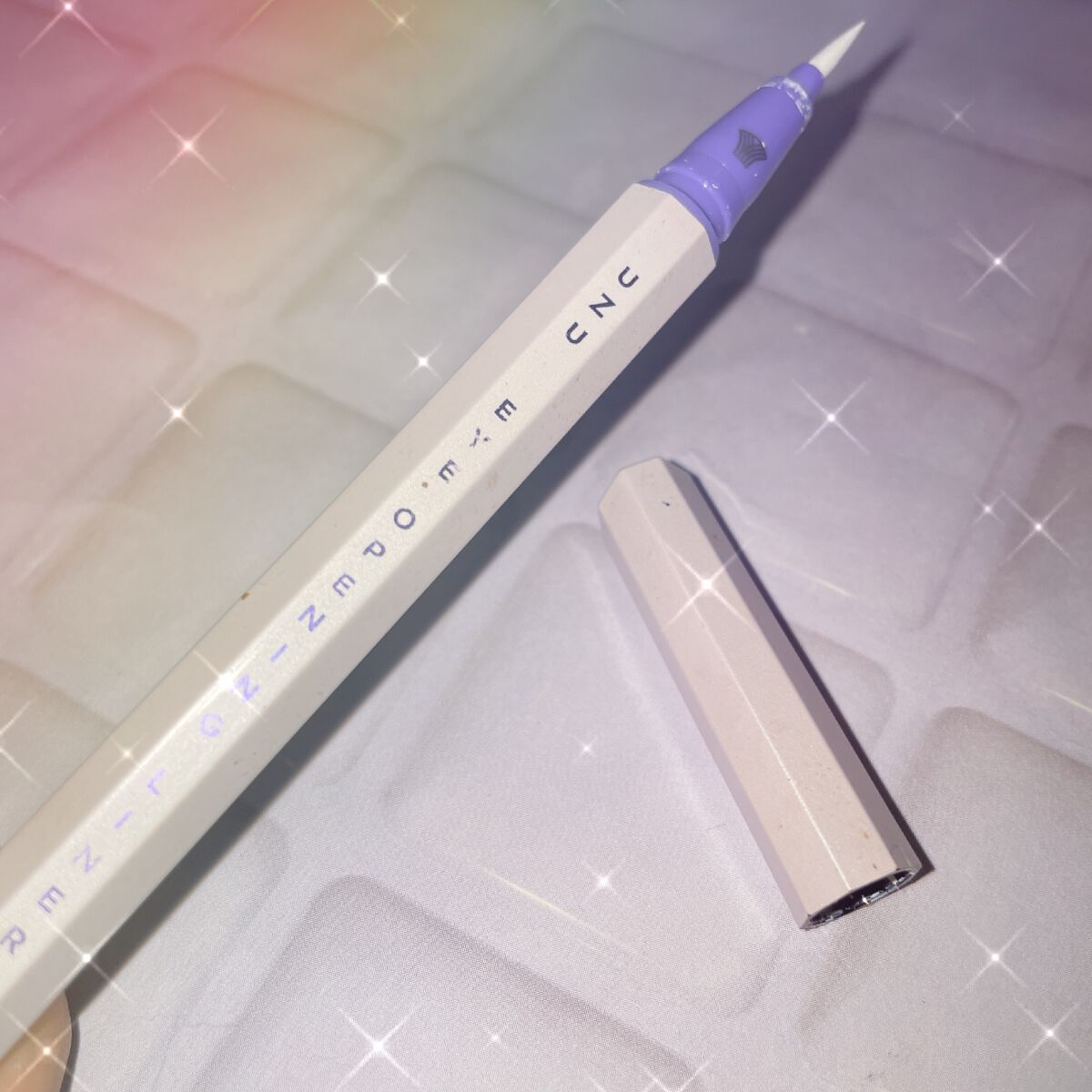 EYE OPENING LINER/UZU BY FLOWFUSHI/リキッドアイライナーを使ったクチコミ(1枚目)