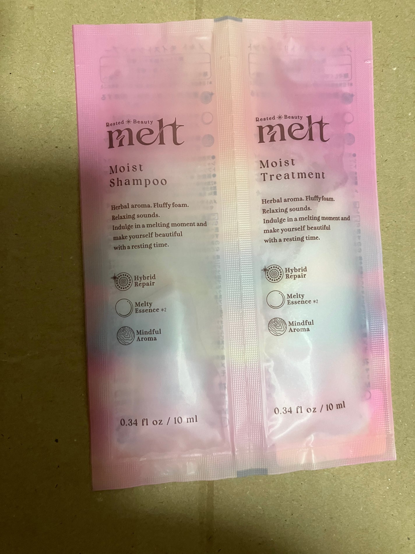 メルト モイストシャンプー/トリートメント/melt/市販シャンプーを使ったクチコミ(1枚目)