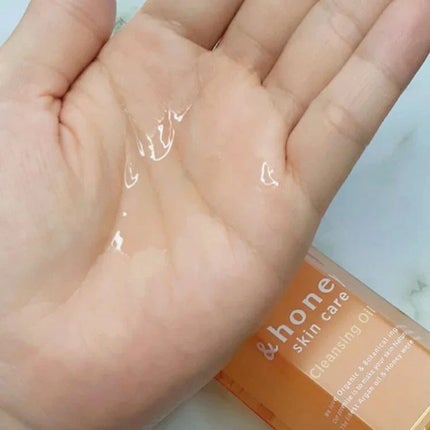 アンドハニー クレンジングオイル/&honey/オイルクレンジングを使ったクチコミ(3枚目)