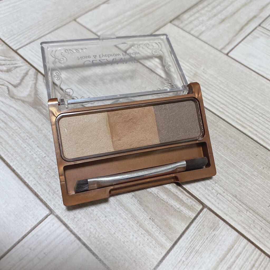 ノーズ&アイブロウパウダー/CEZANNE/パウダーアイブロウを使ったクチコミ(2枚目)