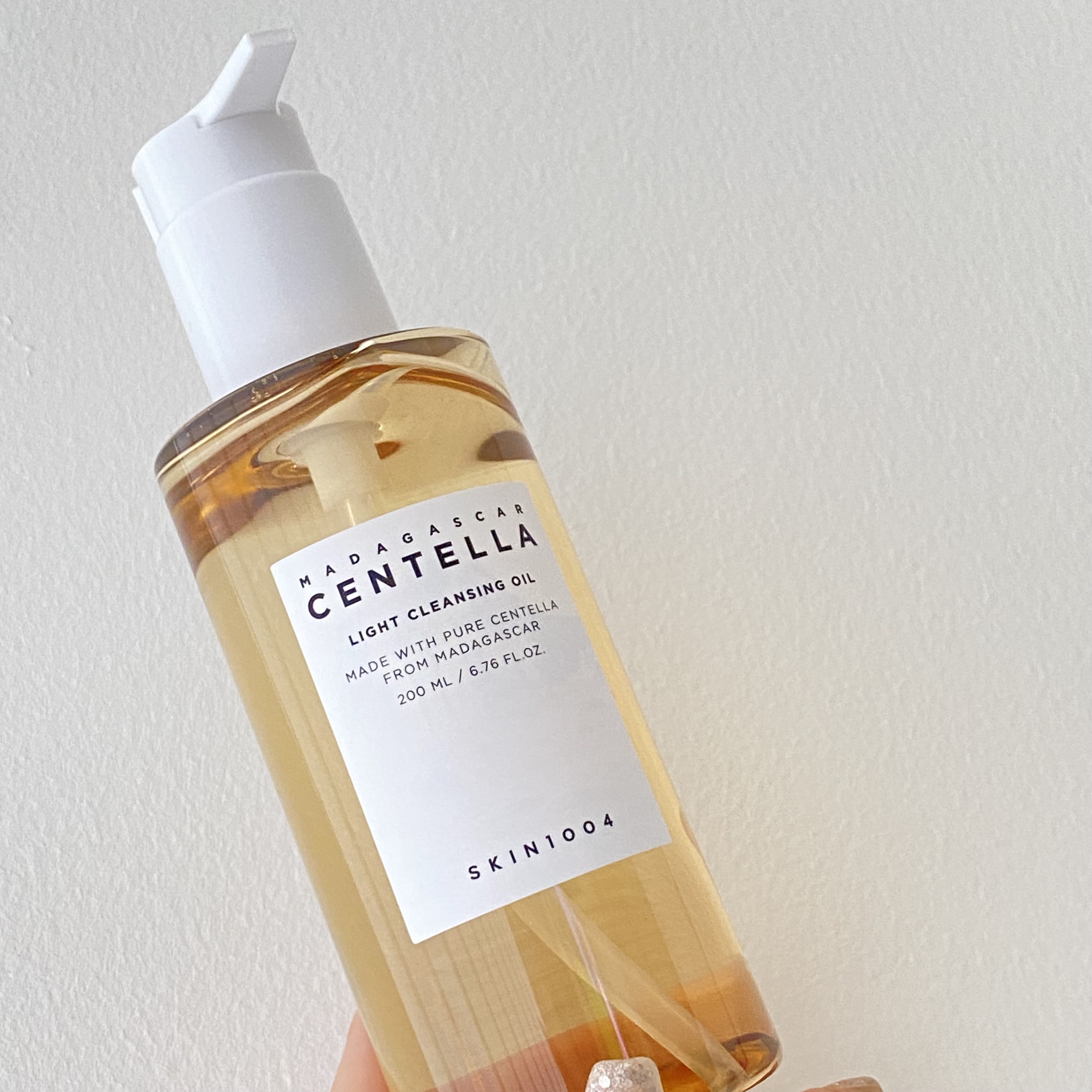 センテラ ライトクレンジングオイル/SKIN1004/オイルクレンジングを使ったクチコミ（1枚目）