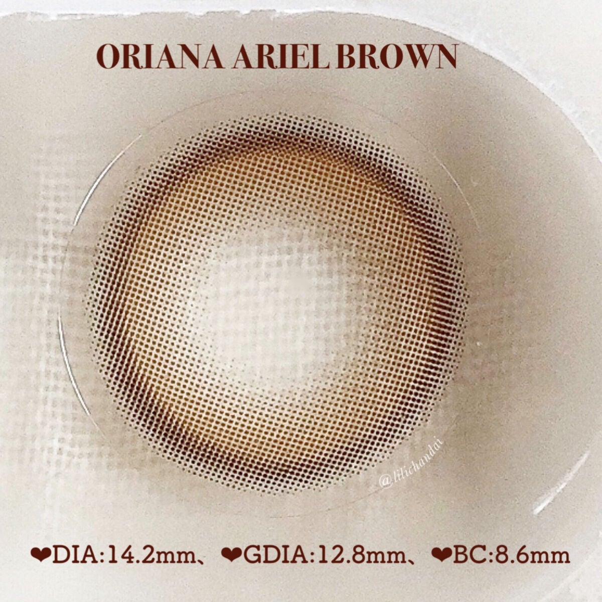 ORIANA ARIEL/i-sha/カラーコンタクトレンズを使ったクチコミ(3枚目)