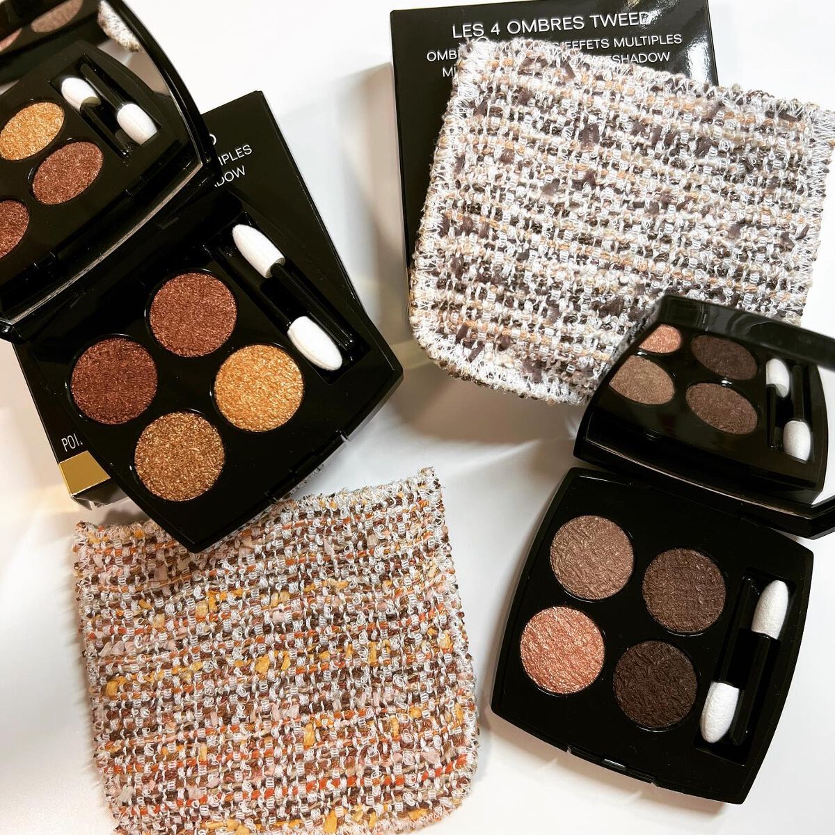 レ キャトル オンブル ツイード/CHANEL/アイシャドウパレットを使ったクチコミ(4枚目)