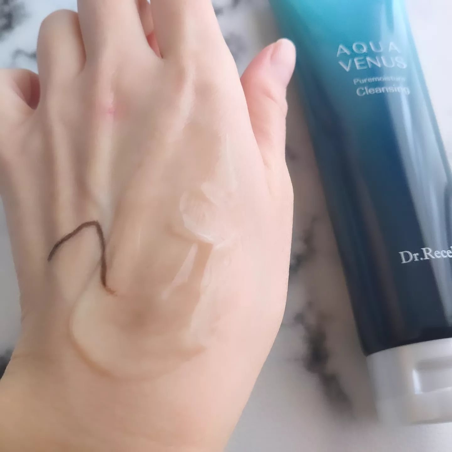 ピュアモイスチャークレンジング 150g/アクアヴィーナス/クレンジングクリームを使ったクチコミ（3枚目）