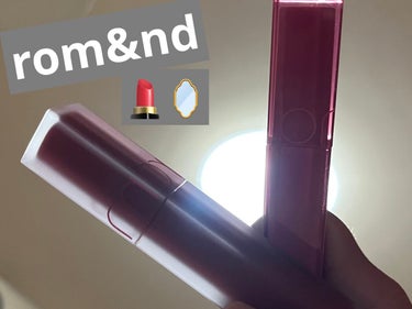 今回rom&ndのティントを
購入しましたჱ̒⸝⸝•̀֊•́⸝⸝)
元々rom&ndはハイライトがだいすきで、
リップも何本か持ってましたが
この四角形の
デュイフル ウォーターティント
ブラーファッジ