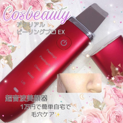 アクリアルピーリングプロEX マットレッド(CB-050-R01)/COSBEAUTY/美顔器・マッサージの画像