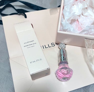 アロマティックフラワー ネイルオイル 01 pink essence/JILL STUART/ネイルオイル・トリートメントを使ったクチコミ（1枚目）