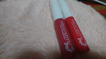 Blooming Kitty リップグロス/DAISO/リップグロスを使ったクチコミ(1枚目)