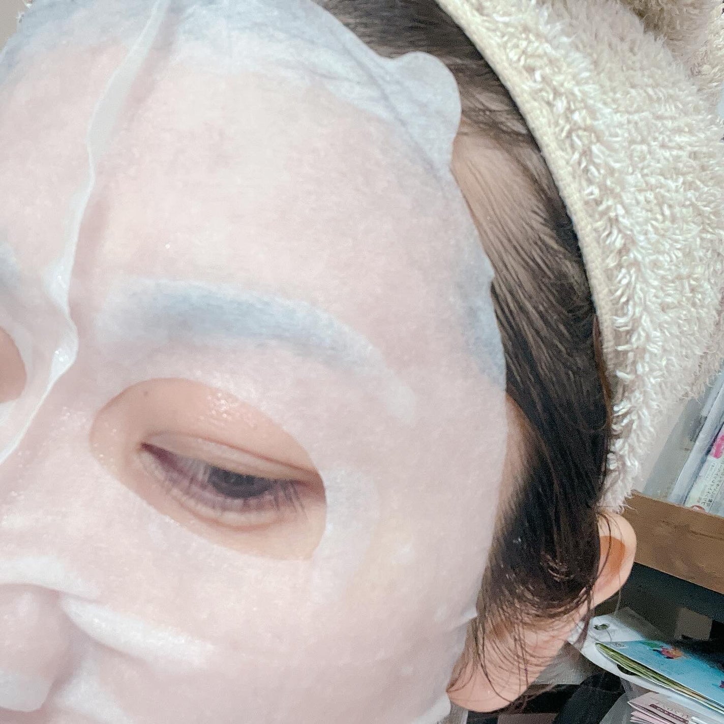 肌美精 薬用日曜日のナイトスキンケアマスク/肌美精/シートマスク・パックを使ったクチコミ(5枚目)