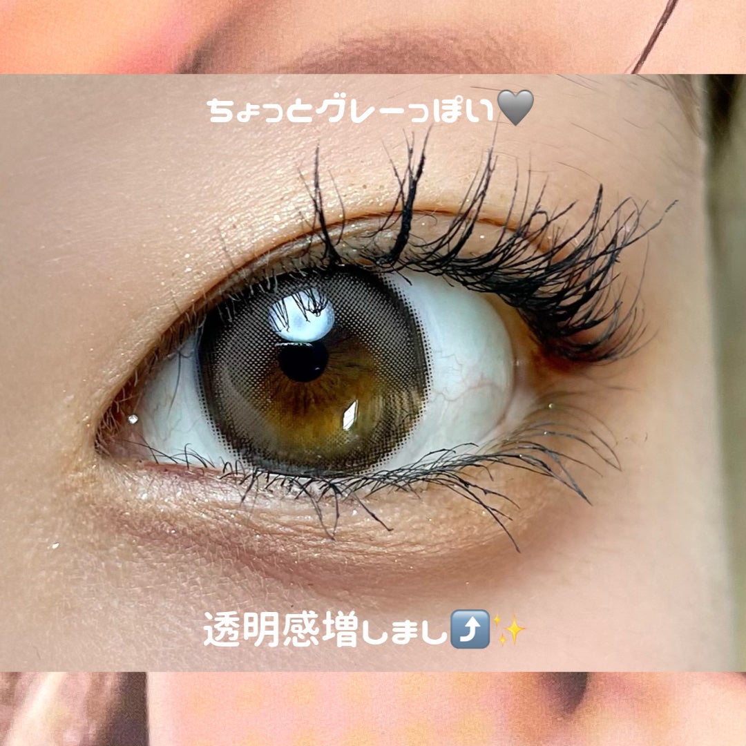 chuuLENS Milk&Tea 1day/chuu LENS/ワンデー(1DAY)カラコンを使ったクチコミ(9枚目)