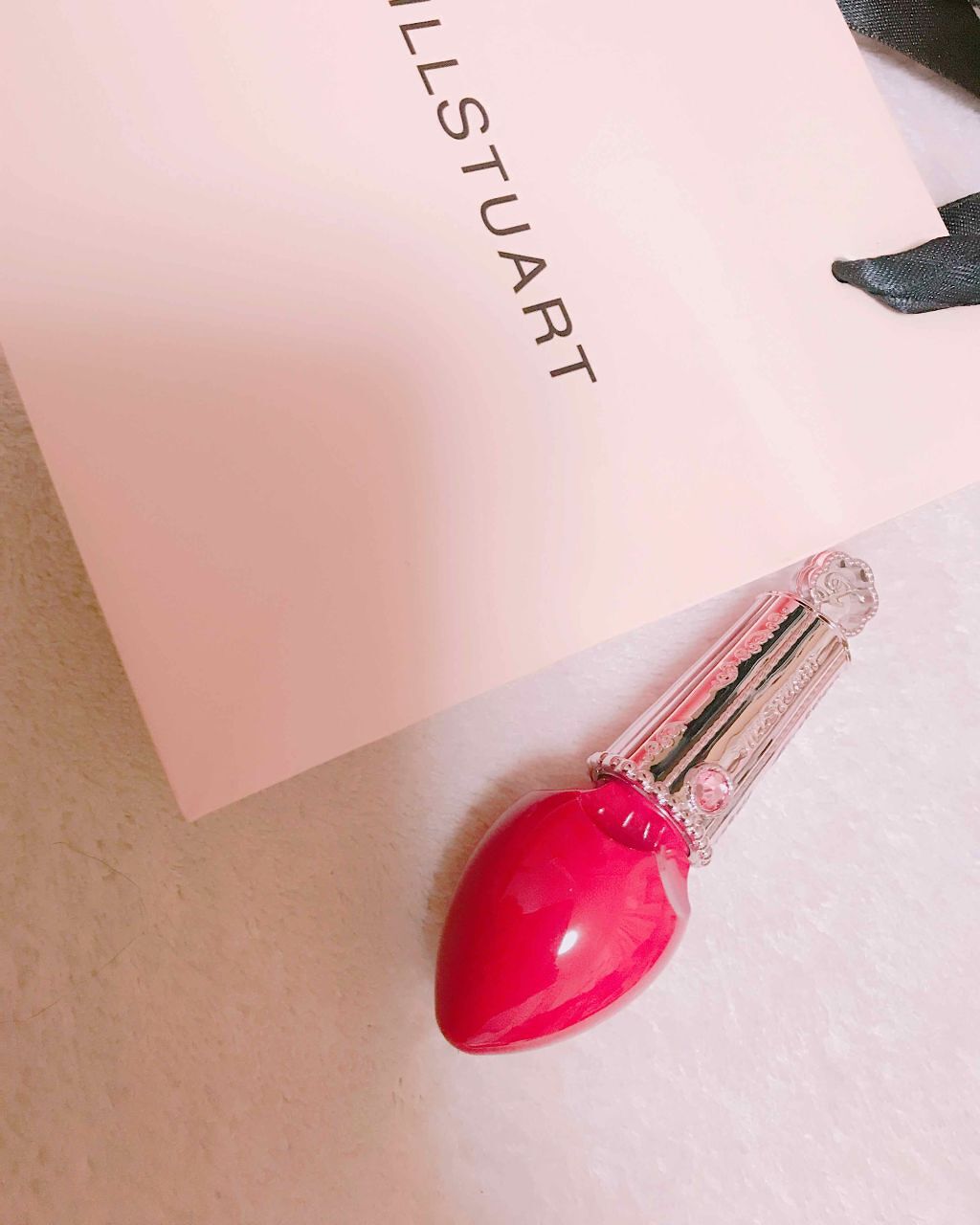 フォーエヴァージューシー オイルルージュ/JILL STUART/口紅を使ったクチコミ(1枚目)