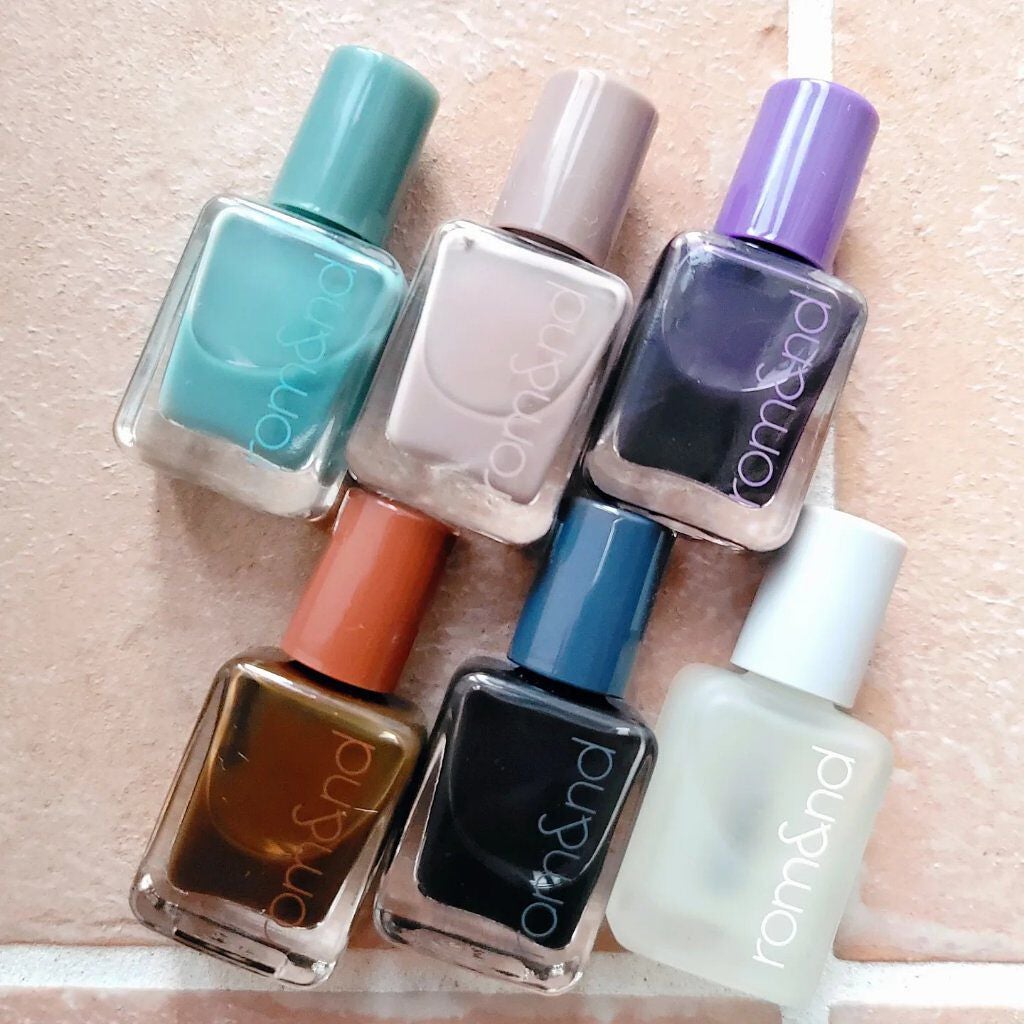 ムードペブルネイル/rom&nd/マニキュアを使ったクチコミ(2枚目)