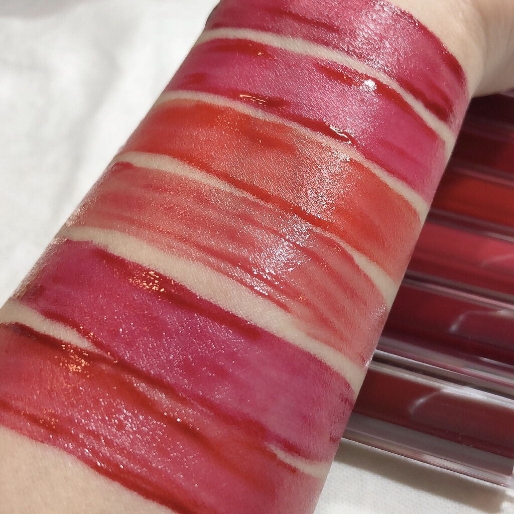 ステイインウォーターティント 403 ジョイ/Flynn/リップティントを使ったクチコミ（3枚目）