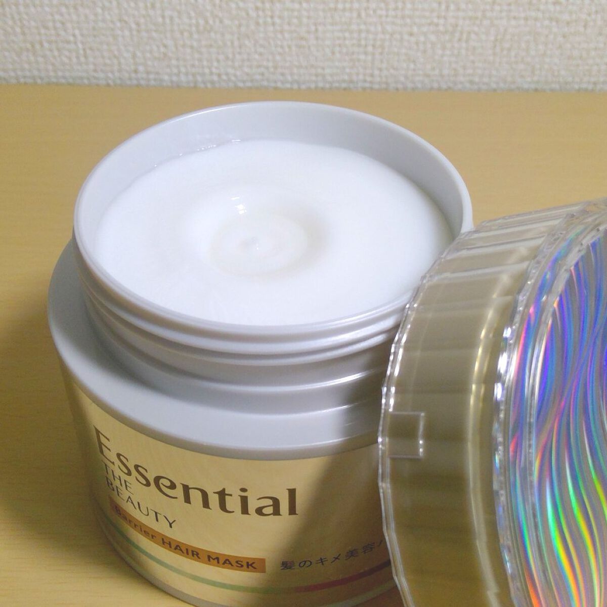 Essential THE BEAUTY 髪のキメ美容バリアヘアマスク/エッセンシャル/ヘアマスク・ヘアパックを使ったクチコミ（3枚目）