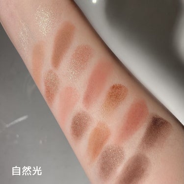 ボーン ディス ウェイ ザ ナチュラル ヌード アイシャドウ パレット/Too Faced/アイシャドウパレットを使ったクチコミ（2枚目）