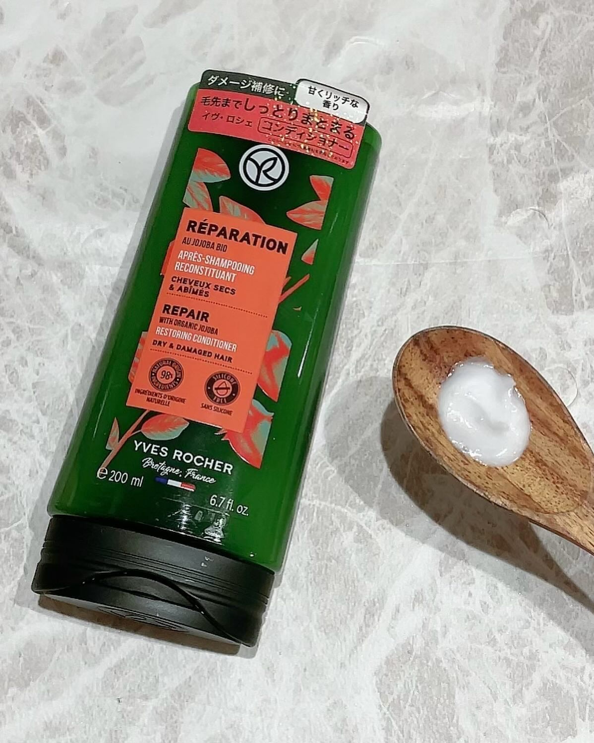 ヘルシースカルプ シャンプー/コンディショナー 〈シルキーシャイン〉/イヴ・ロシェ/市販シャンプーを使ったクチコミ（3枚目）