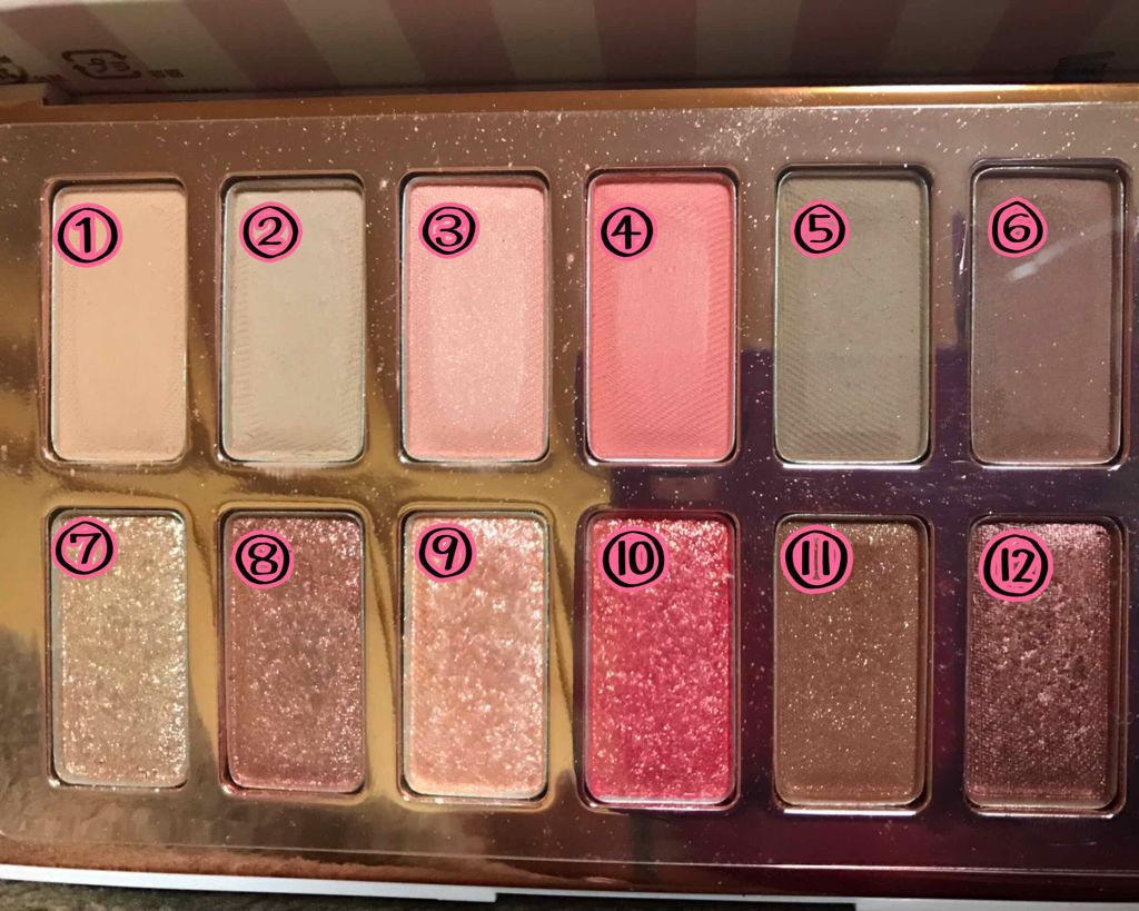 バレンタインボックス3ローズモーメント/VAVI MELLO/アイシャドウパレットを使ったクチコミ(3枚目)