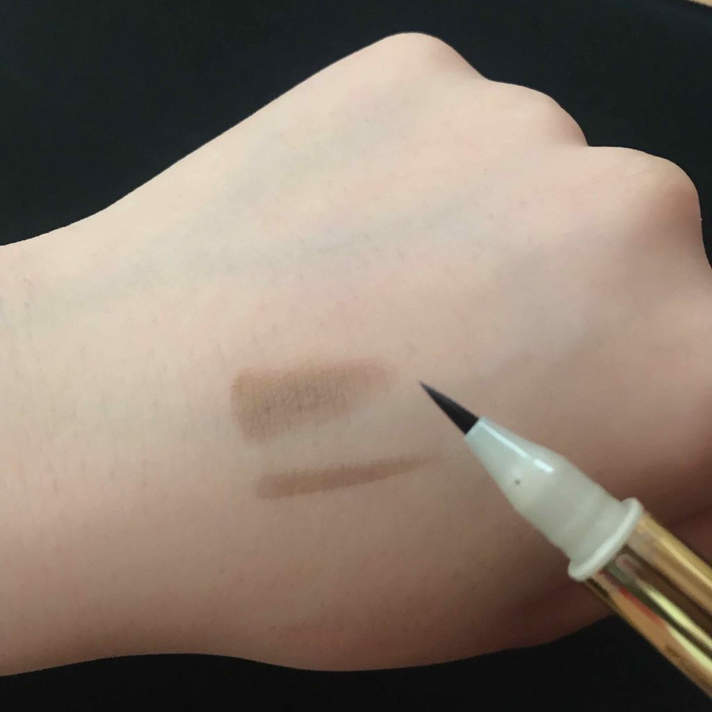 ロングラスティングアイブロウ/excel/リキッドアイブロウを使ったクチコミ（2枚目）