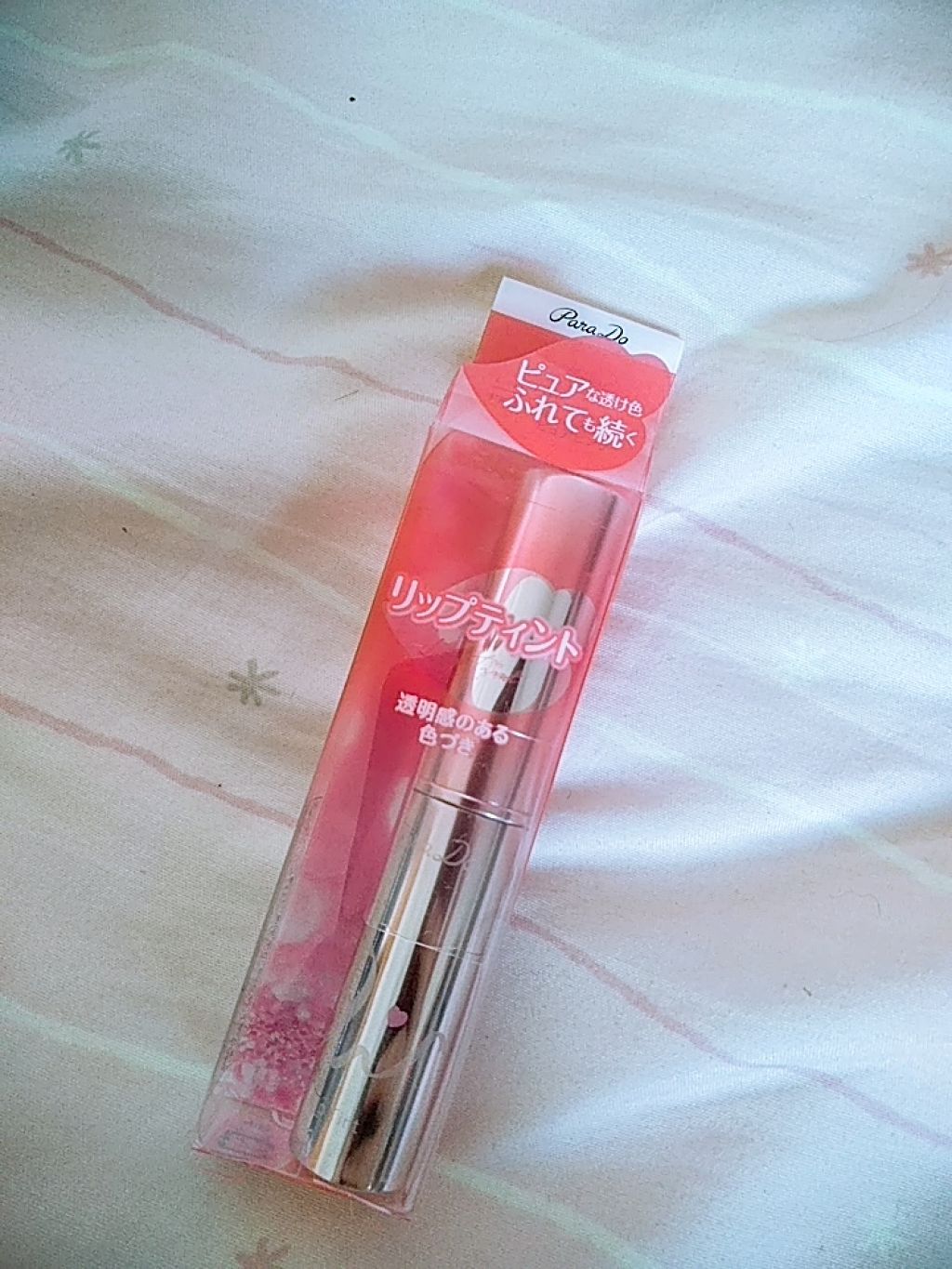 リップティント/パラドゥ/口紅を使ったクチコミ（1枚目）