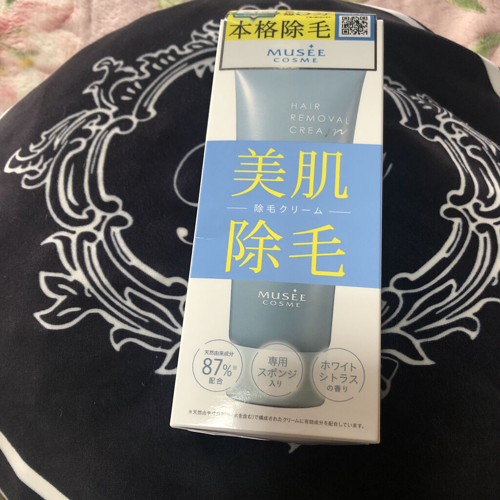 ミュゼコスメ 薬用ヘアリムーバルクリームドラッグストアで購入しました✨
脱毛サロンからの商品やから気になりました🎶
足のほうは10分で流しても痒みや赤くならなかったし毛が綺麗にとれてツルツルスベスベになったかなぁ〜
腕のほうは5分ぐらいで