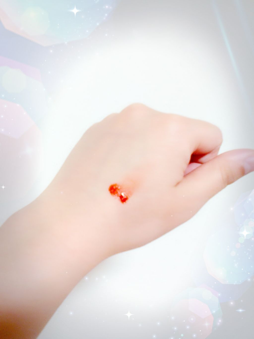 ディアダーリン ウォータージェルティント （アイスティント）/ETUDE/口紅を使ったクチコミ（3枚目）