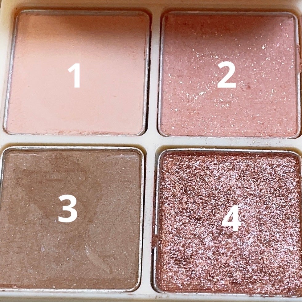 マルチキューブ/i’m meme/アイシャドウパレットを使ったクチコミ(4枚目)