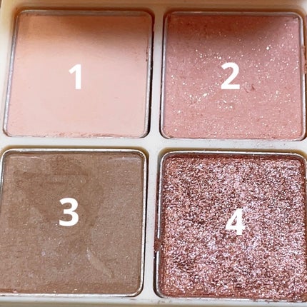 マルチキューブ/i’m meme/アイシャドウパレットを使ったクチコミ(4枚目)