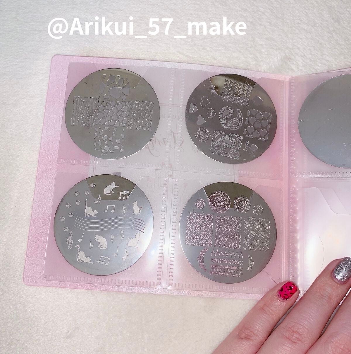 ネイルスタンプファイル/キャンドゥ/ネイル用品を使ったクチコミ(2枚目)