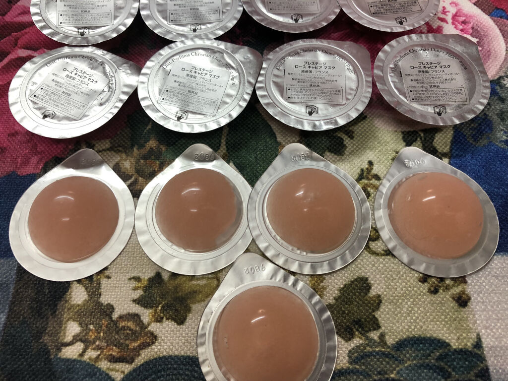 プレステージ ローズ キャビア マスク/Dior/美容液を使ったクチコミ（2枚目）