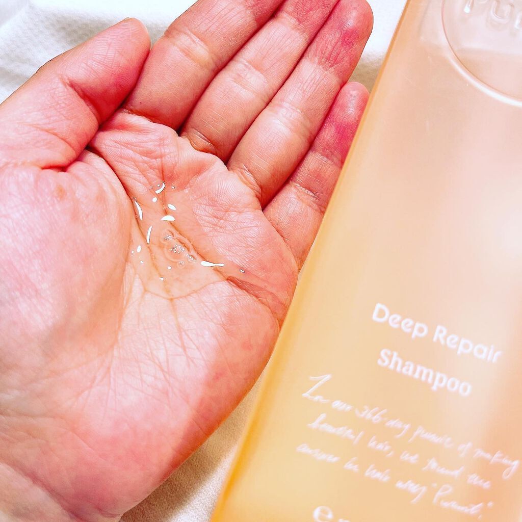 プルント ディープリペア美容液シャンプー/トリートメント/Purunt./市販シャンプーを使ったクチコミ(3枚目)