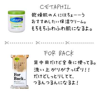 ニキビを防ぐ薬用石鹸 ForBack/ペリカン石鹸/ボディ石鹸を使ったクチコミ(2枚目)