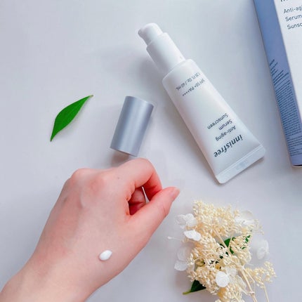 アンチエイジング セラム サンスクリーン/innisfree/日焼け止め・UVケアを使ったクチコミ(5枚目)