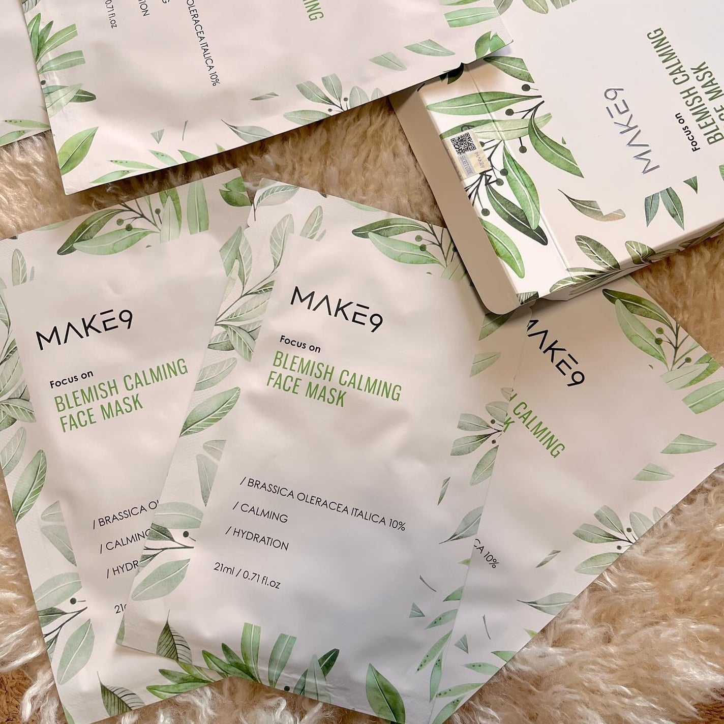 ブラミッシュカーミングフェイス マスク/MAKE9/シートマスク・パックを使ったクチコミ(3枚目)