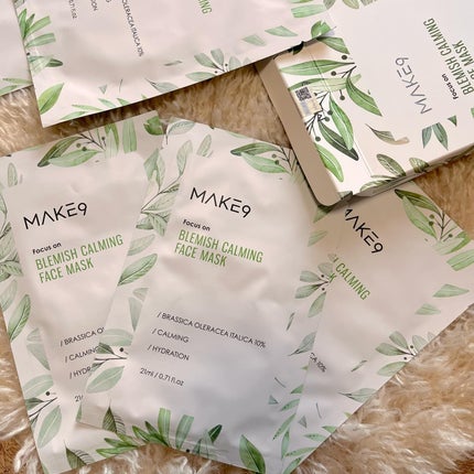 ブラミッシュカーミングフェイス マスク/MAKE9/シートマスク・パックを使ったクチコミ(3枚目)