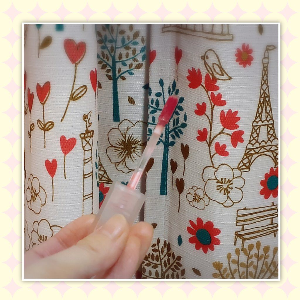 デュー ベルベット 01桃の花/AMUSE/口紅を使ったクチコミ（2枚目）