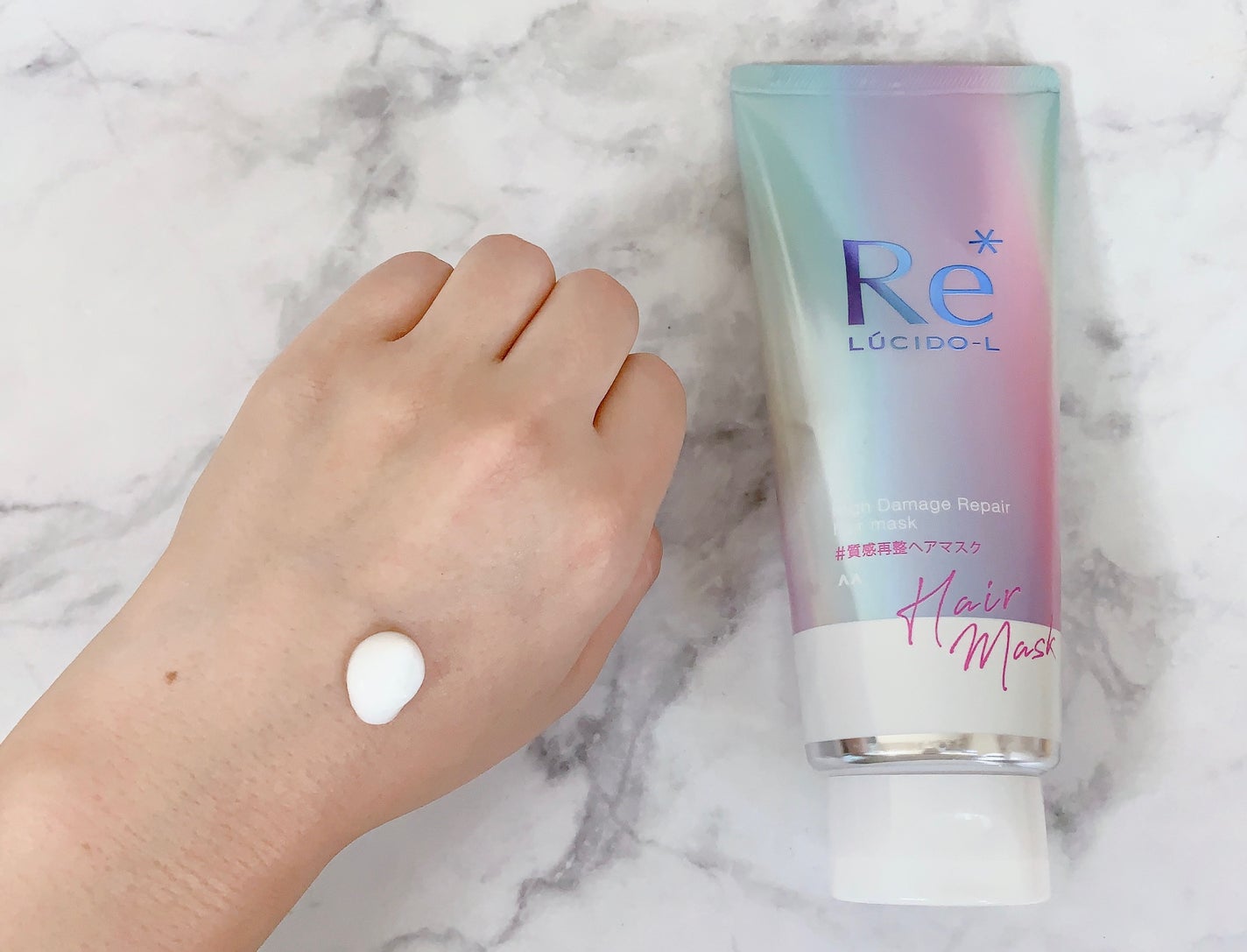 #質感再整ヘアマスク/ルシードエル/ヘアマスク・ヘアパックを使ったクチコミ(4枚目)