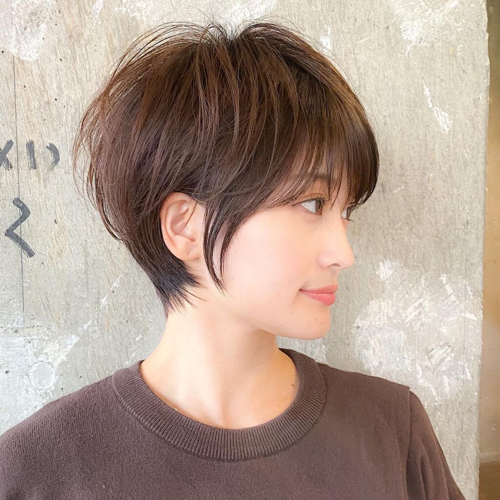 ショートヘア/大人女性/似合わせショート/表参道/羽鳥俊輝 on LIPS 「雰囲気で選ぶショートヘアの見方✨.ヘアスタイルをご覧頂きありが..」(5枚目)