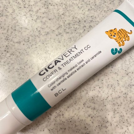 カバー&トリートメントCC GR/シカバリー/CCクリームを使ったクチコミ(1枚目)