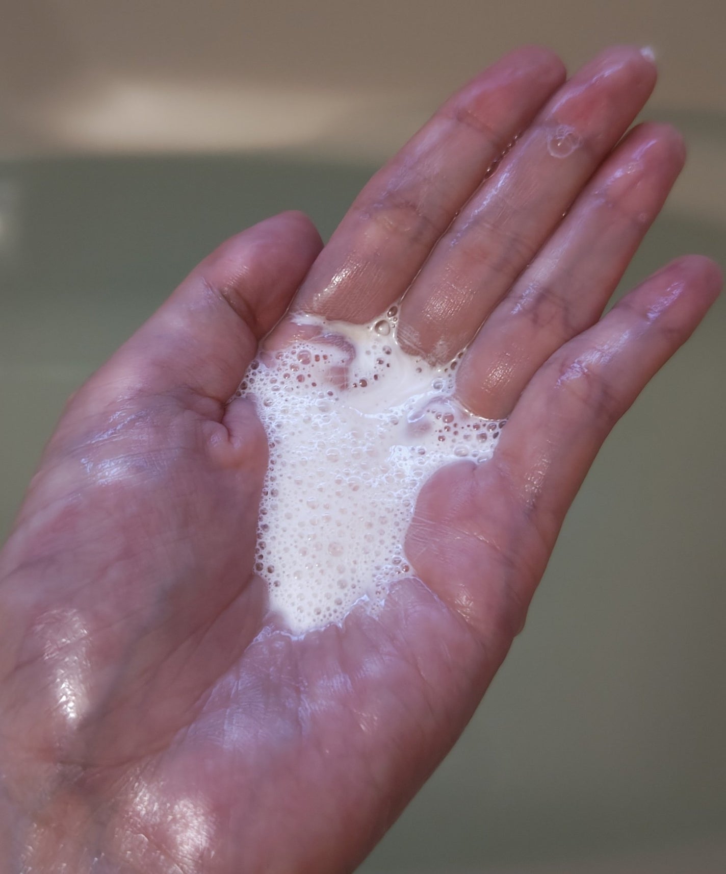 潤いクレンジング洗顔/ももぷり/洗顔フォームを使ったクチコミ(2枚目)