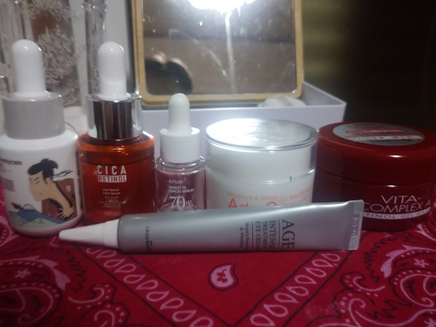 ビタコンプレックスA ジェルマスク/セルレ/フェイスクリームを使ったクチコミ(3枚目)