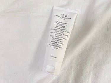 Abib  リラックススリーピングパック ブライトチューブのクチコミ「🐄Abib　Relaxing sleeping pack Bright tube🐄
100ml.....」（1枚目）