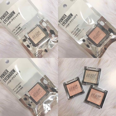 UR GLAM　POWDER EYESHADOW シェルホワイト〈ブルーラメ〉/U R GLAM/シングルアイシャドウを使ったクチコミ（2枚目）