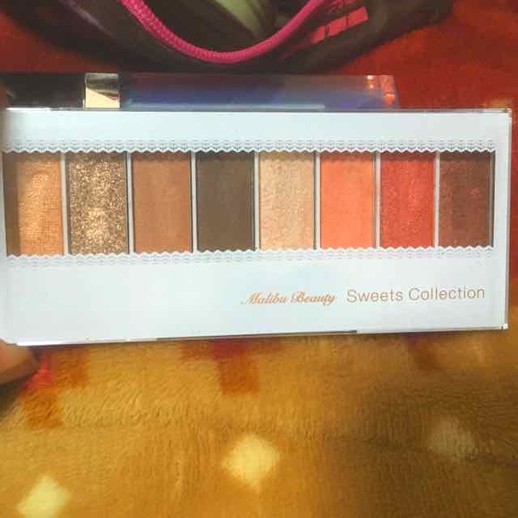 スイーツコレクション/マリブビューティー/アイシャドウパレットを使ったクチコミ（1枚目）